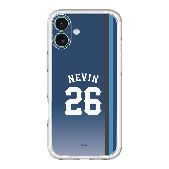 スリムプロテクションプレミアムケース［ 埼玉西武ライオンズ- #26 NEVIN - ビジター ］