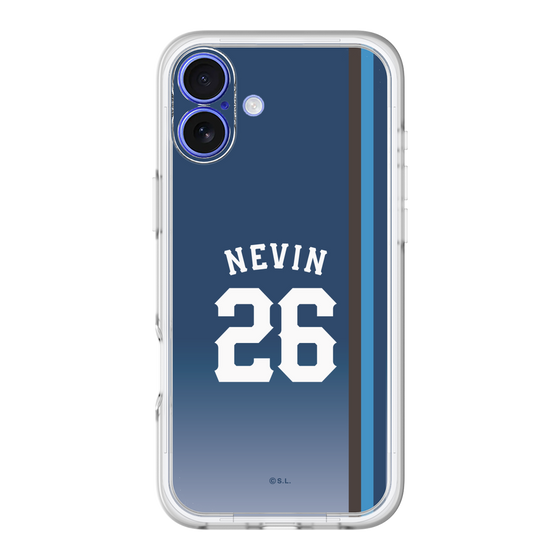 スリムプロテクションプレミアムケース［ 埼玉西武ライオンズ- #26 NEVIN - ビジター ］