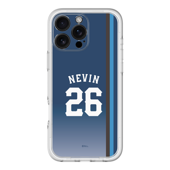 スリムプロテクションプレミアムケース［ 埼玉西武ライオンズ- #26 NEVIN - ビジター ］