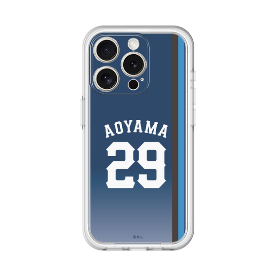 スリムプロテクションプレミアムケース［ 埼玉西武ライオンズ- #29 AOYAMA - ビジター ］