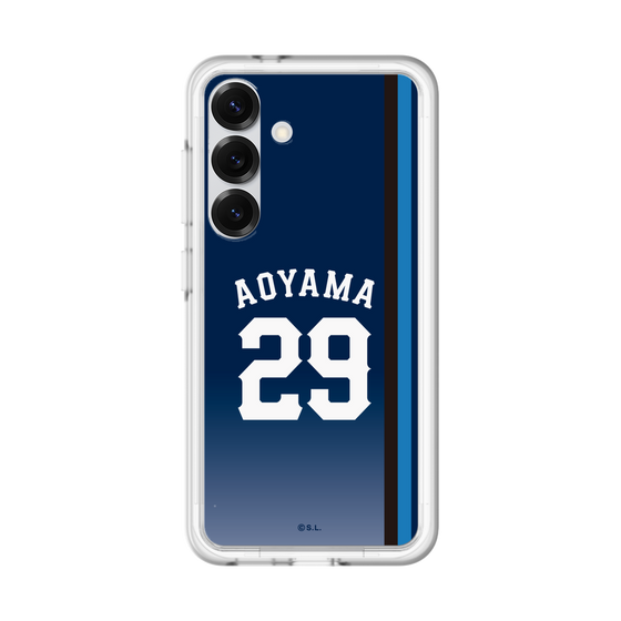 スリムプロテクションプレミアムケース［ 埼玉西武ライオンズ- #29 AOYAMA - ビジター ］
