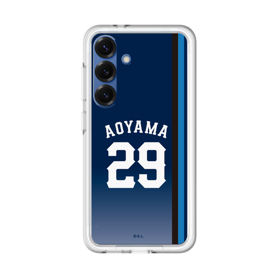 スリムプロテクションプレミアムケース［ 埼玉西武ライオンズ- #29 AOYAMA - ビジター ］