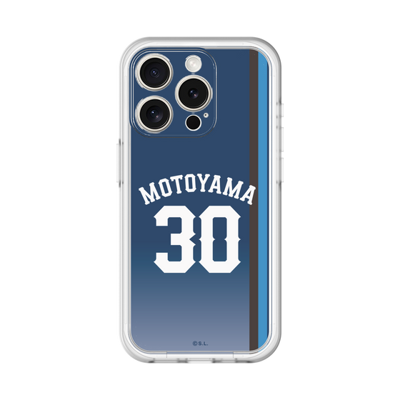 スリムプロテクションプレミアムケース［ 埼玉西武ライオンズ- #30 MOTOYAMA - ビジター ］