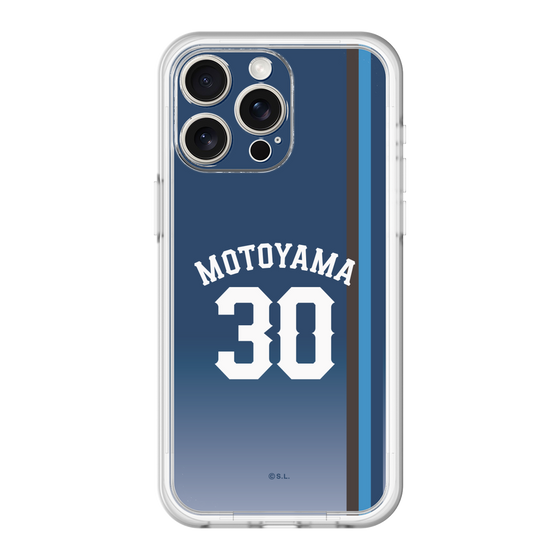 スリムプロテクションプレミアムケース［ 埼玉西武ライオンズ- #30 MOTOYAMA - ビジター ］