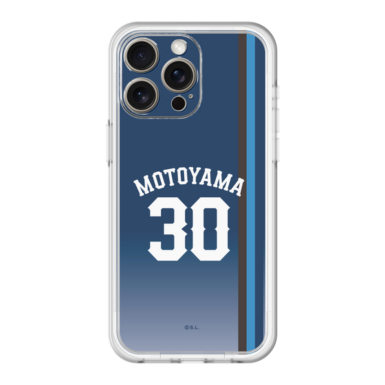 スリムプロテクションプレミアムケース［ 埼玉西武ライオンズ- #30 MOTOYAMA - ビジター ］