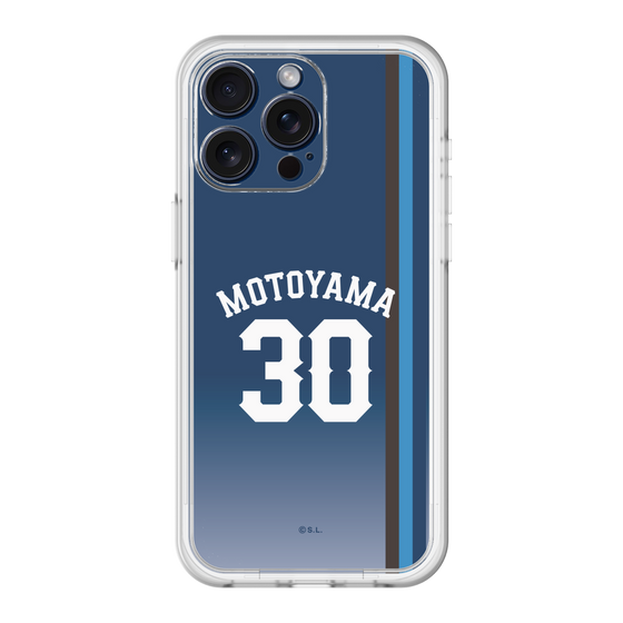 スリムプロテクションプレミアムケース［ 埼玉西武ライオンズ- #30 MOTOYAMA - ビジター ］