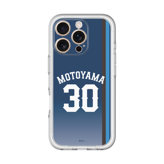 スリムプロテクションプレミアムケース［ 埼玉西武ライオンズ- #30 MOTOYAMA - ビジター ］