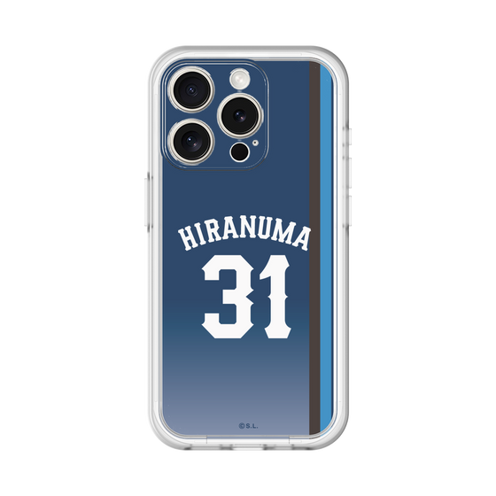 スリムプロテクションプレミアムケース［ 埼玉西武ライオンズ- #31 HIRANUMA - ビジター ］