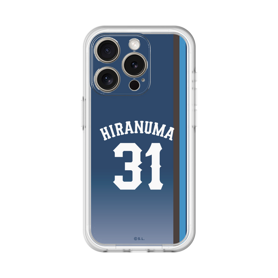 スリムプロテクションプレミアムケース［ 埼玉西武ライオンズ- #31 HIRANUMA - ビジター ］