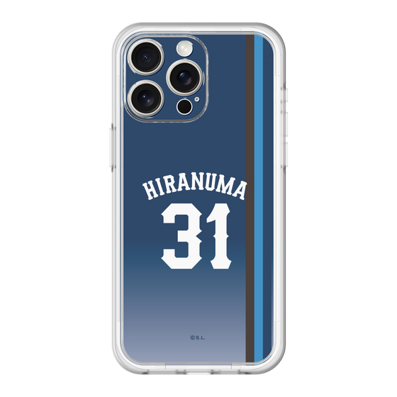 スリムプロテクションプレミアムケース［ 埼玉西武ライオンズ- #31 HIRANUMA - ビジター ］