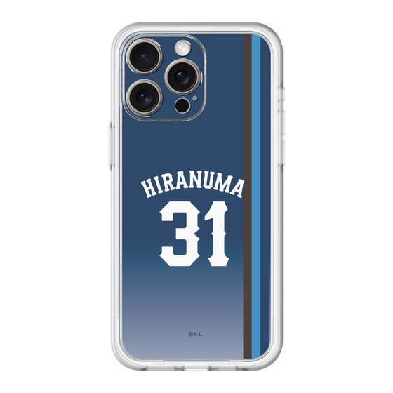 スリムプロテクションプレミアムケース［ 埼玉西武ライオンズ- #31 HIRANUMA - ビジター ］