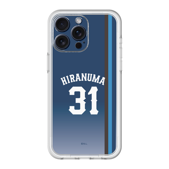 スリムプロテクションプレミアムケース［ 埼玉西武ライオンズ- #31 HIRANUMA - ビジター ］
