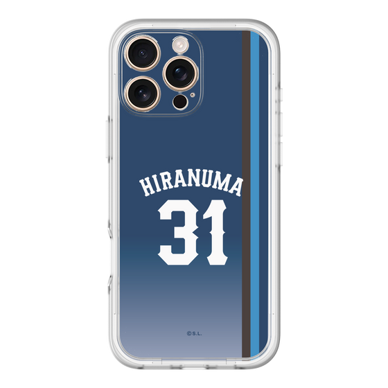 スリムプロテクションプレミアムケース［ 埼玉西武ライオンズ- #31 HIRANUMA - ビジター ］
