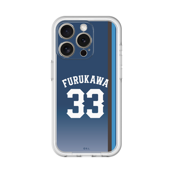 スリムプロテクションプレミアムケース［ 埼玉西武ライオンズ- #33 FURUKAWA - ビジター ］