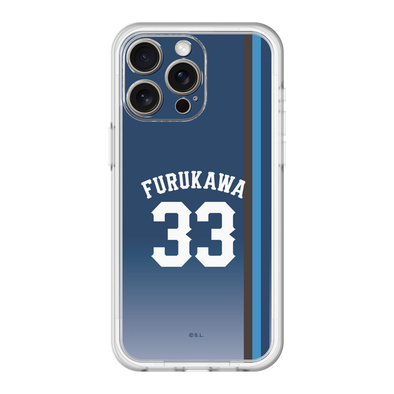スリムプロテクションプレミアムケース［ 埼玉西武ライオンズ- #33 FURUKAWA - ビジター ］