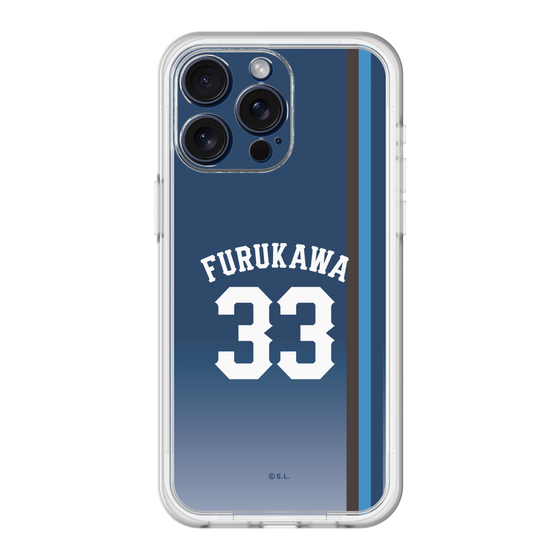 スリムプロテクションプレミアムケース［ 埼玉西武ライオンズ- #33 FURUKAWA - ビジター ］