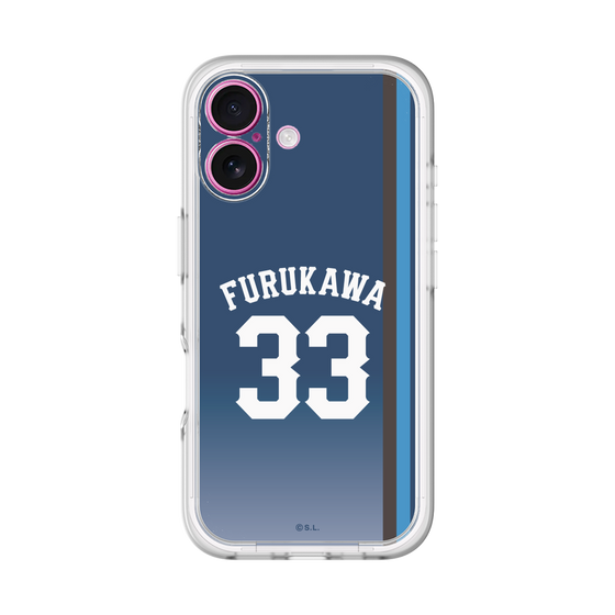 スリムプロテクションプレミアムケース［ 埼玉西武ライオンズ- #33 FURUKAWA - ビジター ］