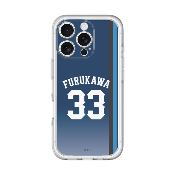スリムプロテクションプレミアムケース［ 埼玉西武ライオンズ- #33 FURUKAWA - ビジター ］