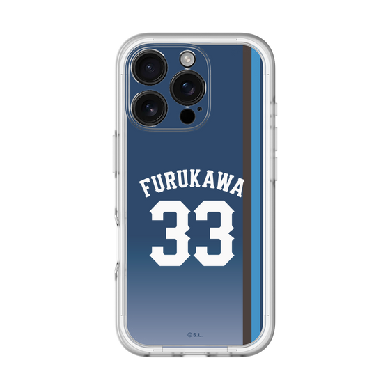 スリムプロテクションプレミアムケース［ 埼玉西武ライオンズ- #33 FURUKAWA - ビジター ］