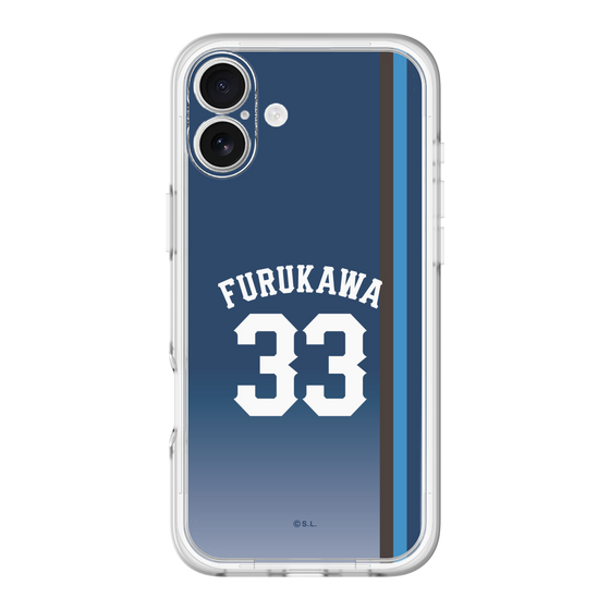 スリムプロテクションプレミアムケース［ 埼玉西武ライオンズ- #33 FURUKAWA - ビジター ］