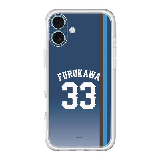スリムプロテクションプレミアムケース［ 埼玉西武ライオンズ- #33 FURUKAWA - ビジター ］