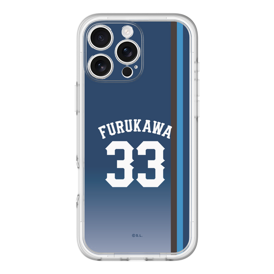 スリムプロテクションプレミアムケース［ 埼玉西武ライオンズ- #33 FURUKAWA - ビジター ］