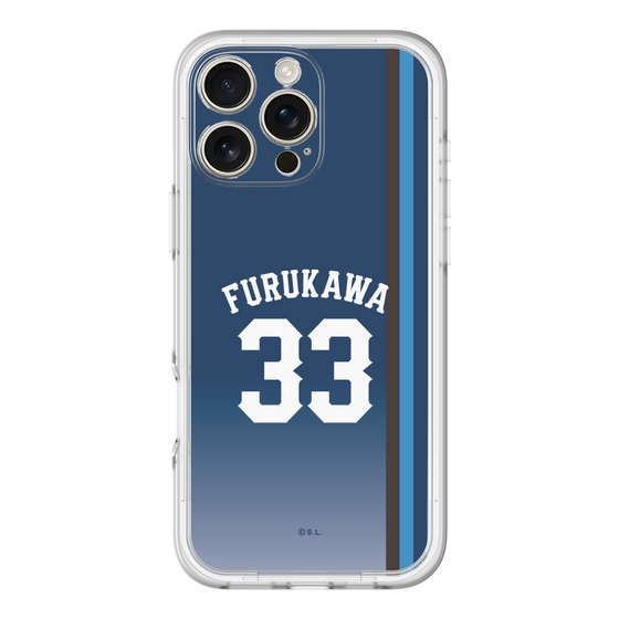 スリムプロテクションプレミアムケース［ 埼玉西武ライオンズ- #33 FURUKAWA - ビジター ］