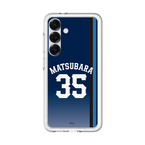 スリムプロテクションプレミアムケース［ 埼玉西武ライオンズ- #35 MATSUBARA - ビジター ］