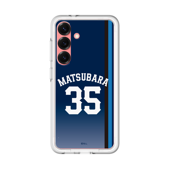 スリムプロテクションプレミアムケース［ 埼玉西武ライオンズ- #35 MATSUBARA - ビジター ］