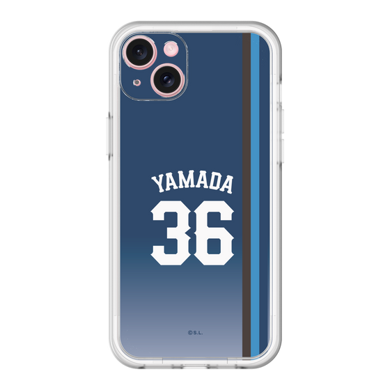 スリムプロテクションプレミアムケース［ 埼玉西武ライオンズ- #36 YAMADA - ビジター ］