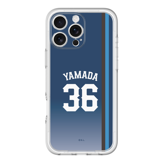 スリムプロテクションプレミアムケース［ 埼玉西武ライオンズ- #36 YAMADA - ビジター ］