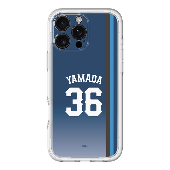 スリムプロテクションプレミアムケース［ 埼玉西武ライオンズ- #36 YAMADA - ビジター ］