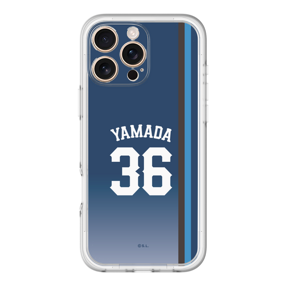 スリムプロテクションプレミアムケース［ 埼玉西武ライオンズ- #36 YAMADA - ビジター ］