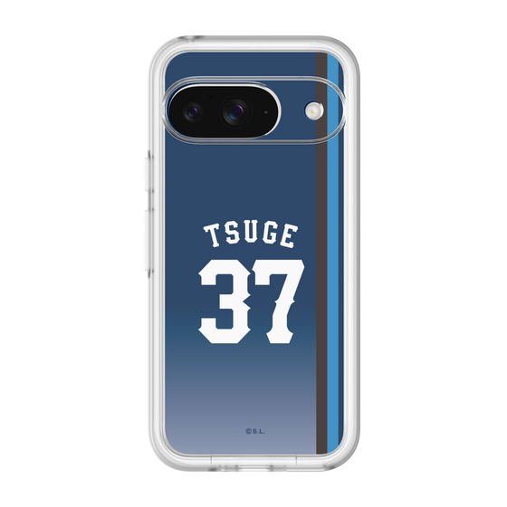 スリムプロテクションプレミアムケース［ 埼玉西武ライオンズ- #37 TSUGE - ビジター ］