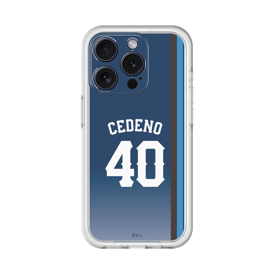 スリムプロテクションプレミアムケース［ 埼玉西武ライオンズ- #40 CEDENO - ビジター ］