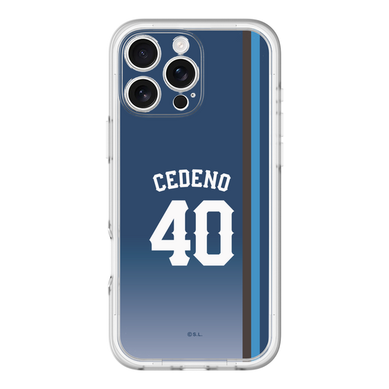 スリムプロテクションプレミアムケース［ 埼玉西武ライオンズ- #40 CEDENO - ビジター ］