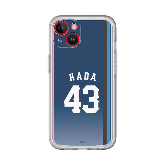 スリムプロテクションプレミアムケース［ 埼玉西武ライオンズ- #43 HADA - ビジター ］