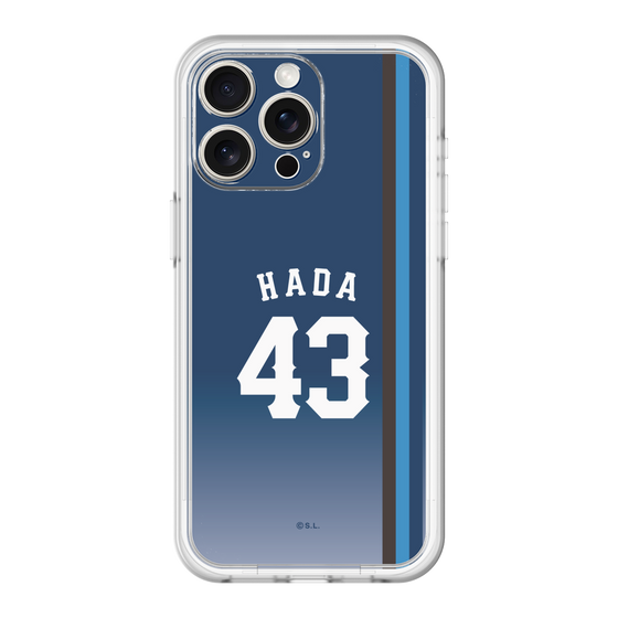 スリムプロテクションプレミアムケース［ 埼玉西武ライオンズ- #43 HADA - ビジター ］