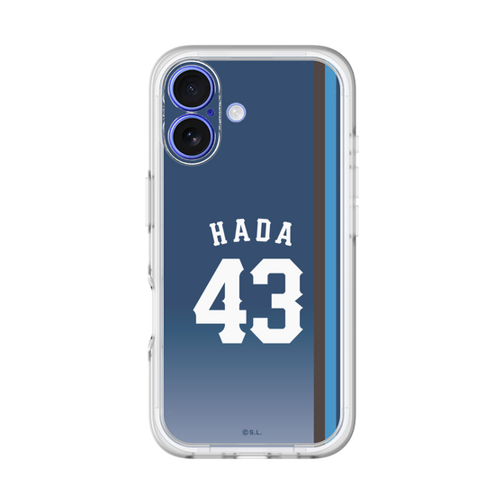スリムプロテクションプレミアムケース［ 埼玉西武ライオンズ- #43 HADA - ビジター ］
