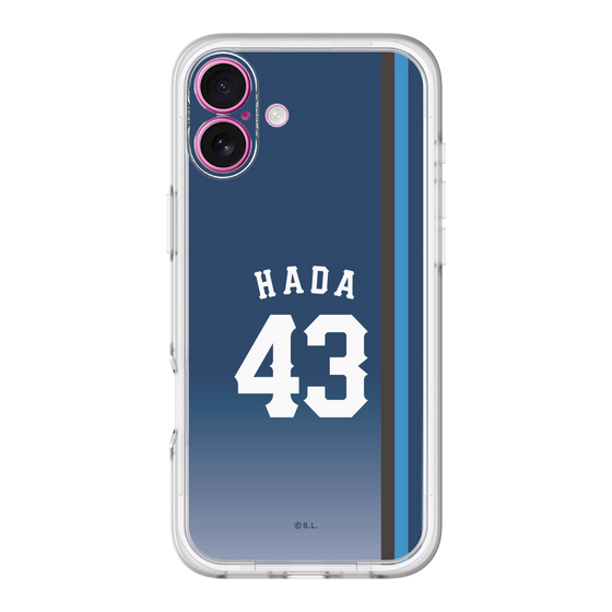 スリムプロテクションプレミアムケース［ 埼玉西武ライオンズ- #43 HADA - ビジター ］
