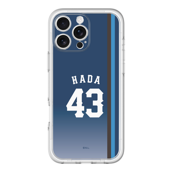 スリムプロテクションプレミアムケース［ 埼玉西武ライオンズ- #43 HADA - ビジター ］