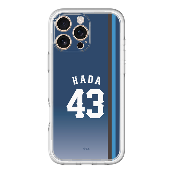 スリムプロテクションプレミアムケース［ 埼玉西武ライオンズ- #43 HADA - ビジター ］