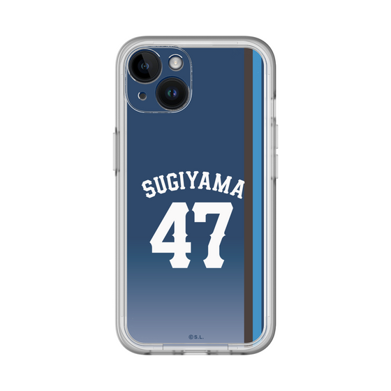 スリムプロテクションプレミアムケース［ 埼玉西武ライオンズ- #47 SUGIYAMA - ビジター ］