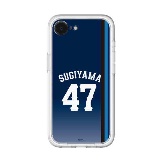 スリムプロテクションプレミアムケース［ 埼玉西武ライオンズ- #47 SUGIYAMA - ビジター ］