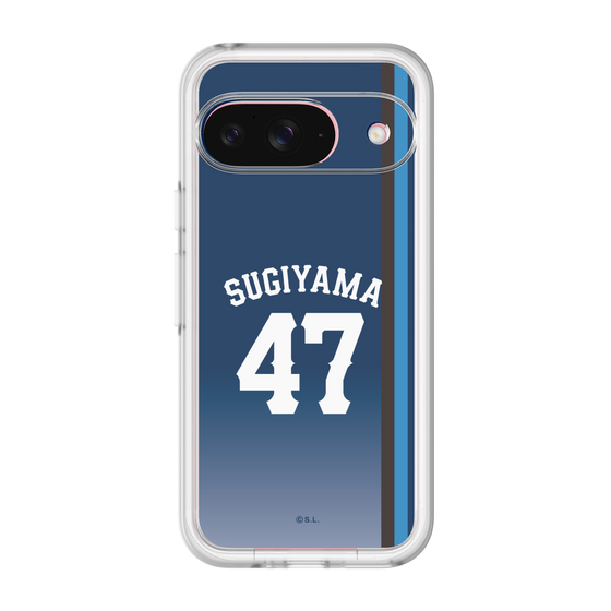スリムプロテクションプレミアムケース［ 埼玉西武ライオンズ- #47 SUGIYAMA - ビジター ］