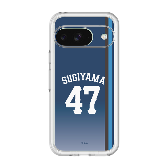 スリムプロテクションプレミアムケース［ 埼玉西武ライオンズ- #47 SUGIYAMA - ビジター ］