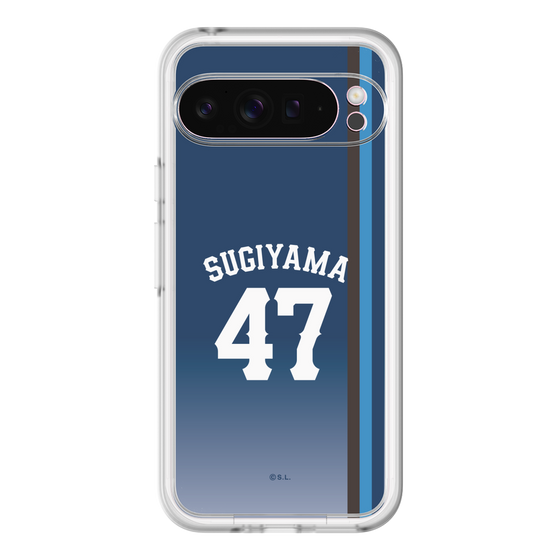 スリムプロテクションプレミアムケース［ 埼玉西武ライオンズ- #47 SUGIYAMA - ビジター ］