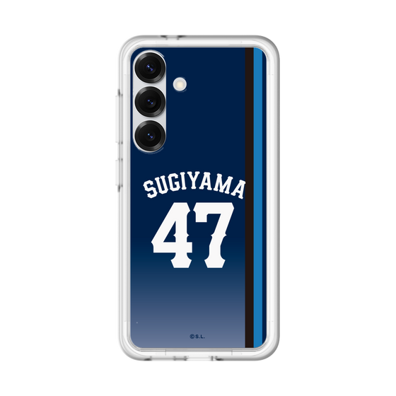 スリムプロテクションプレミアムケース［ 埼玉西武ライオンズ- #47 SUGIYAMA - ビジター ］