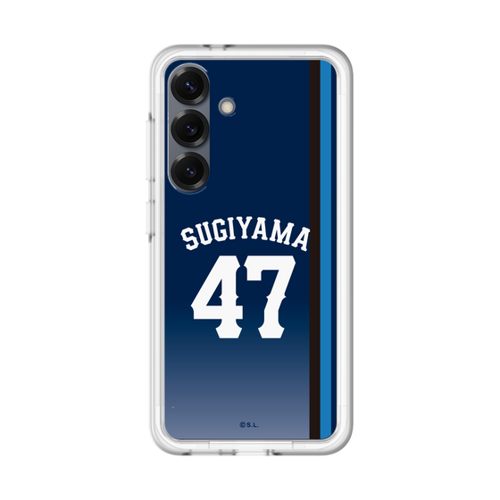 スリムプロテクションプレミアムケース［ 埼玉西武ライオンズ- #47 SUGIYAMA - ビジター ］