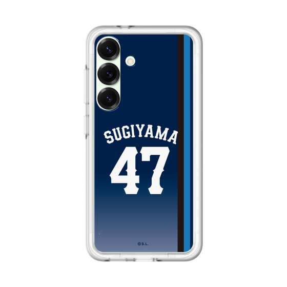 スリムプロテクションプレミアムケース［ 埼玉西武ライオンズ- #47 SUGIYAMA - ビジター ］